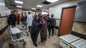 Photos: Scenes From The Al-Aqsa Hospital After Israeli Attack