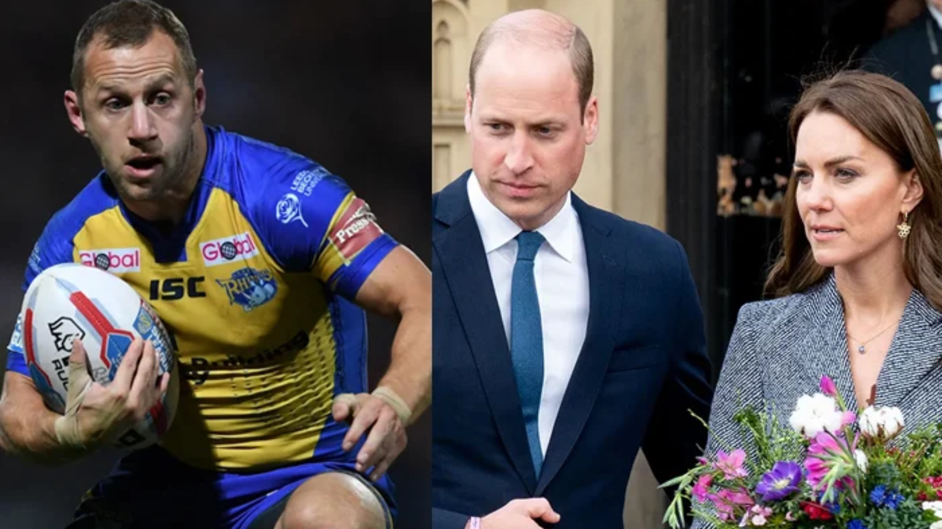 Prince William And Kate Middleton Pay Tribute To Rob Burrow, England's Rugby League player