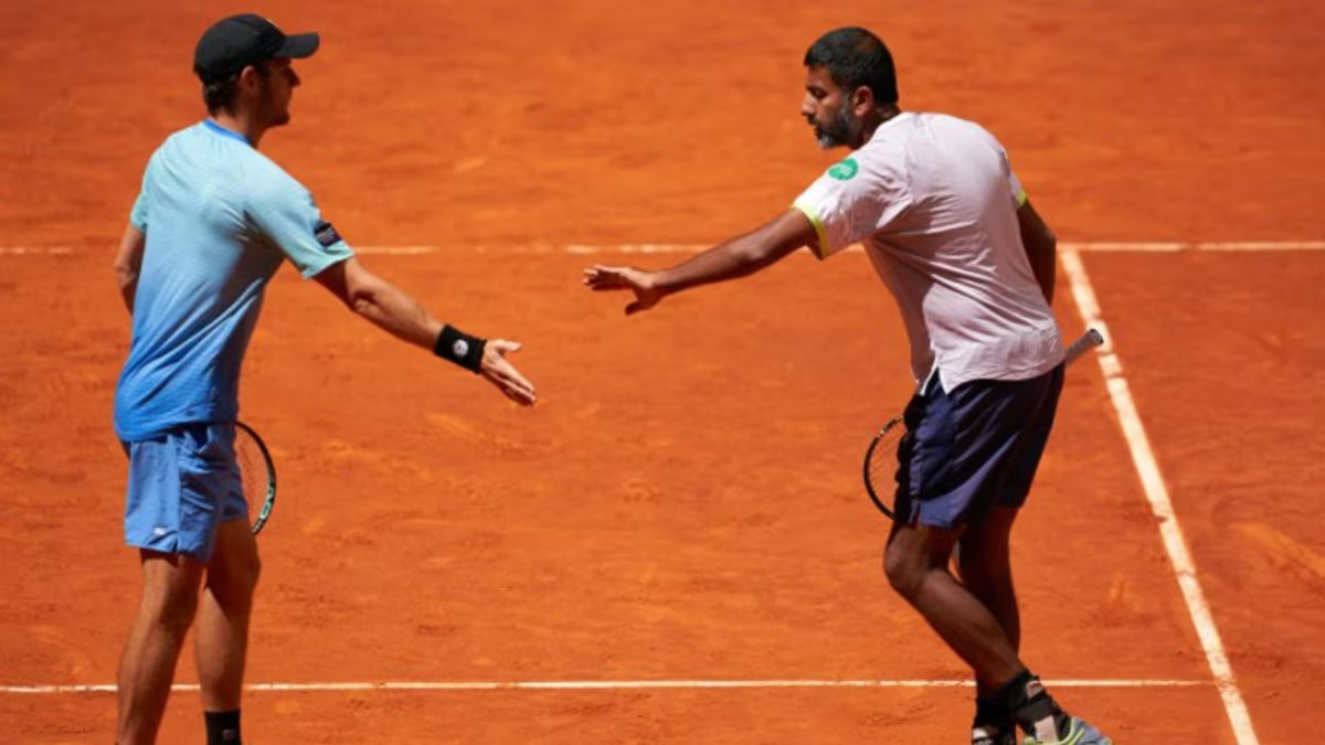 French Open 2024: Rohan Bopanna, Matthew Ebden Fall Short in Men’s Doubles Semis