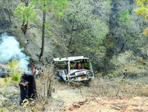 Six Transport Officials Suspended Following Fatal Bus Accident in Jammu