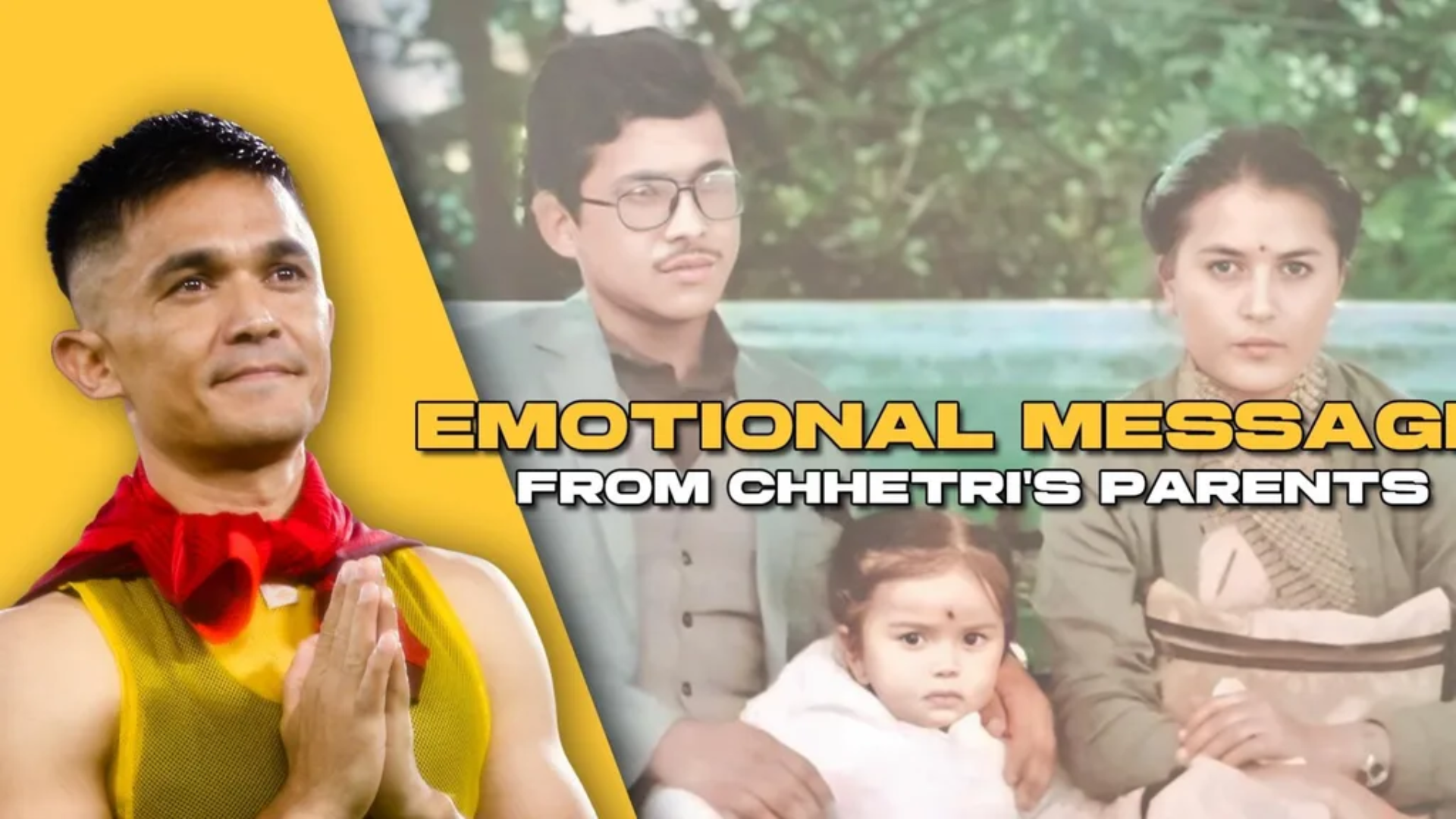 Sunil Chhetri’s Retirement: Emotional Farewell Video From Parents, Messages Pour In from Fans