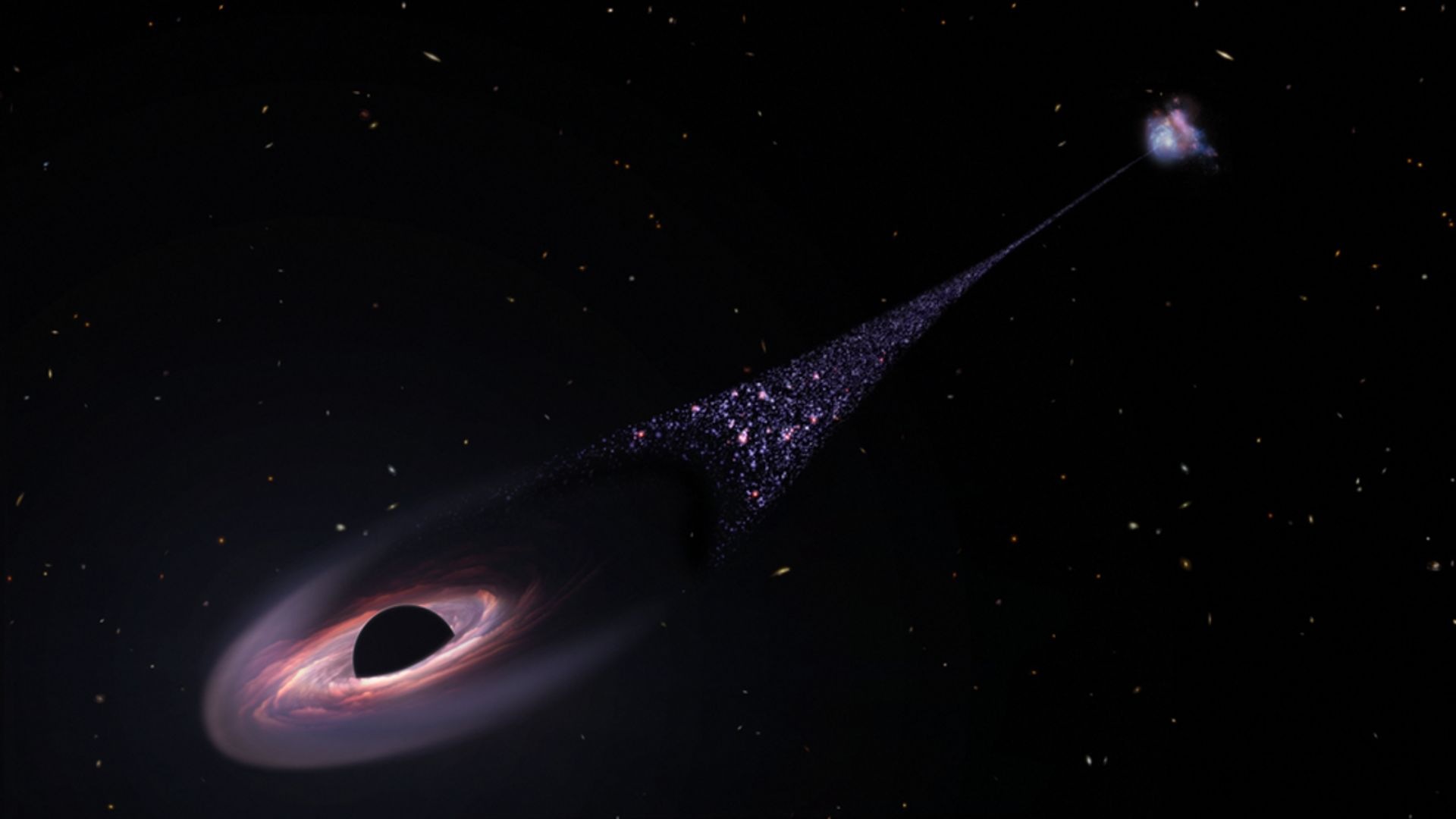 Supercharged Black Hole Got Destroyed & Created For Seconds After Big Bang (Representative Image)