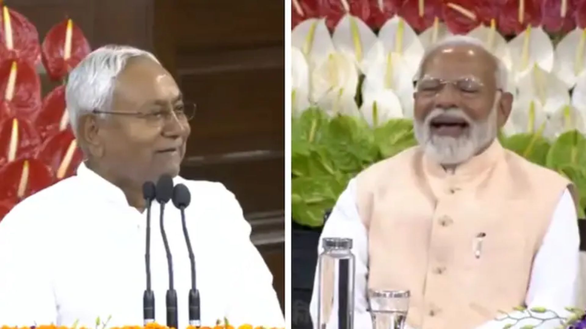 NDA Meeting: Nitish’s Remark on Opposition Brings Laughter From PM Modi