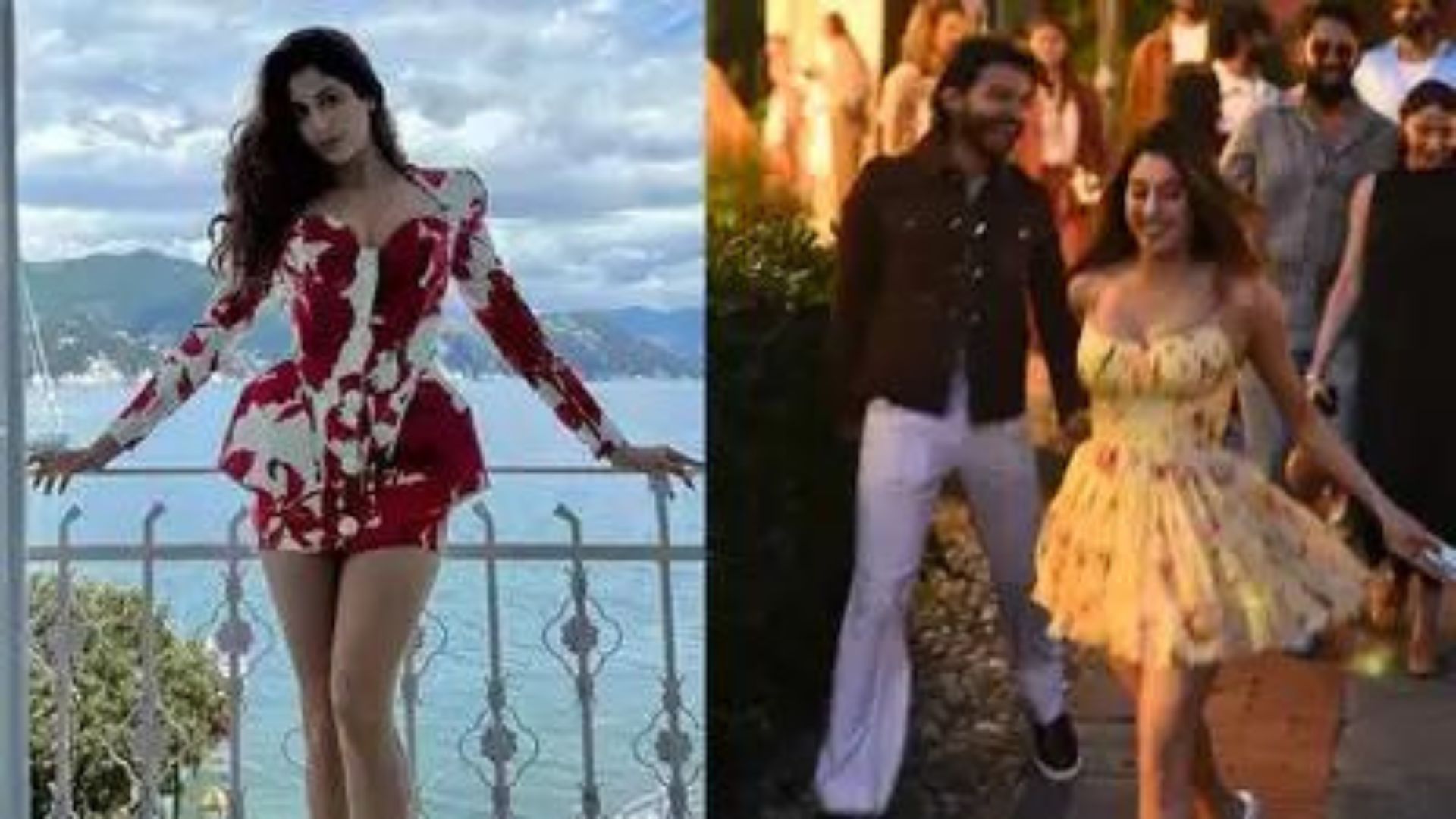 Janhvi Kapoor Shares First Photos With Boyfriend Shikhar Pahariya At Ambani Pre-Wedding Bash