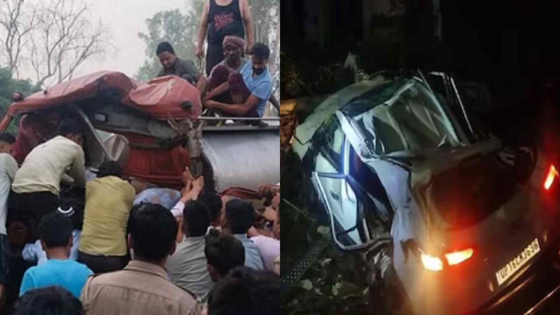 Fatal Crash In UP's Amroha Leaves Four Dead, Four Injured