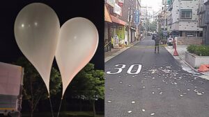 North Korea Escalates Tensions, Sends 300 Trash Balloons To South Korea