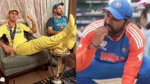 T20 World Cup: Comparing Rohit Sharma’s Emotional Celebration to Mitchell Marsh’s Trophy Controversy