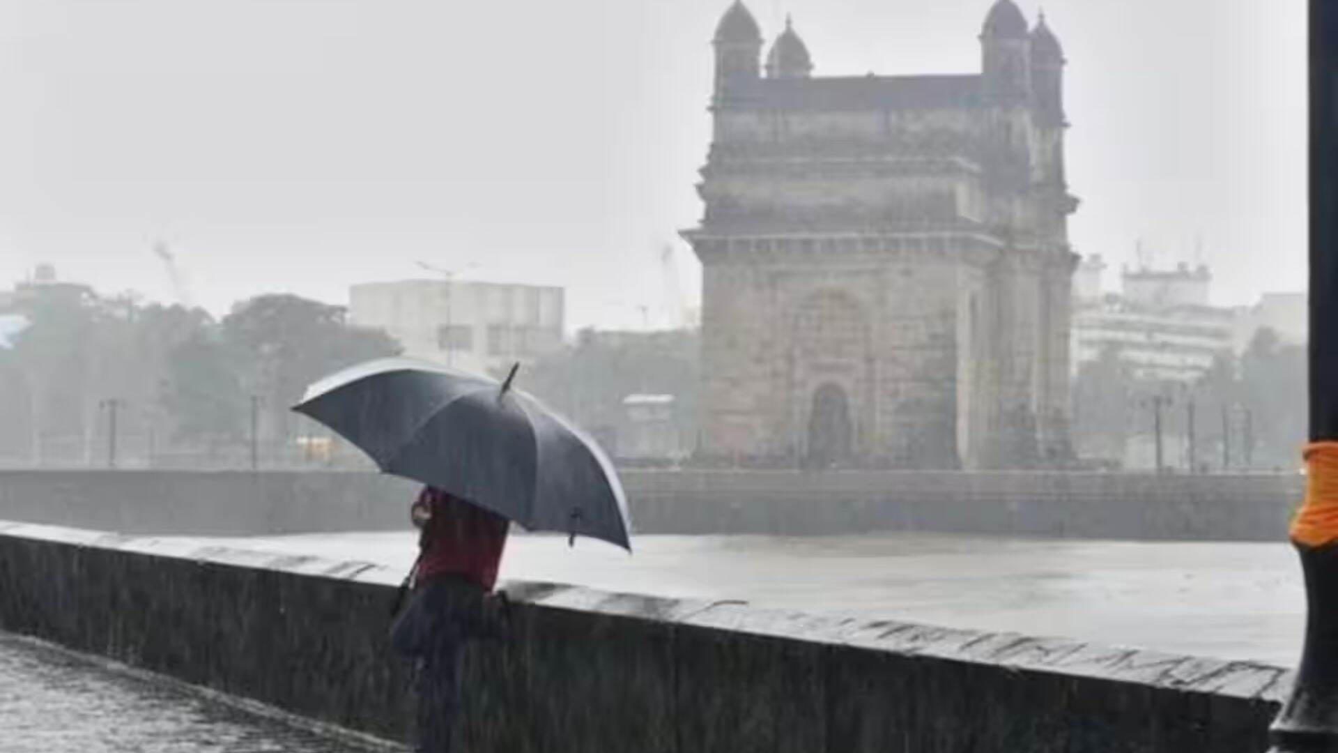 Mumbai Train Services Disrupted: Heavy Rains Cause Waterlogging Chaos, Watch