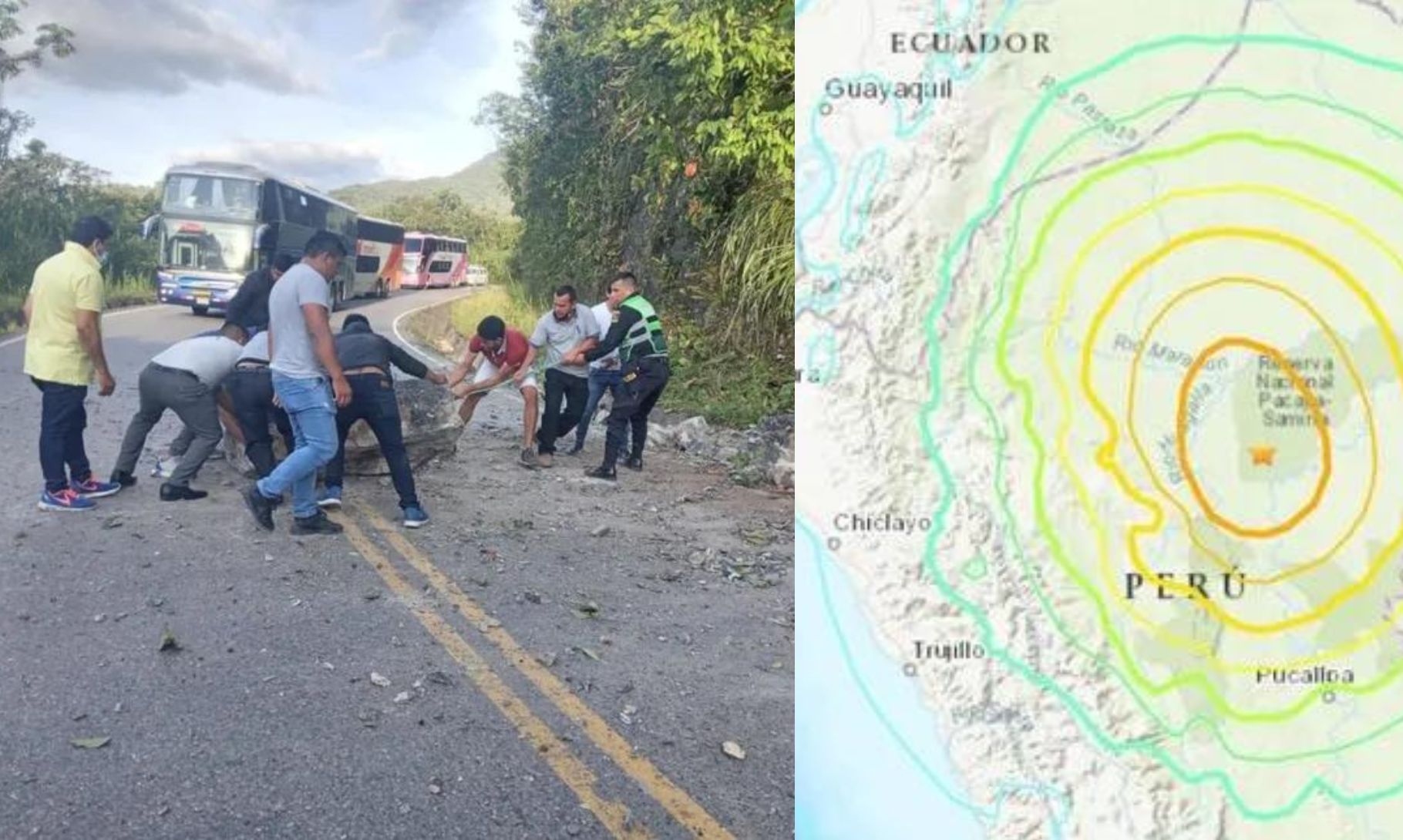 7.2 Magnitude Earthquake Hit Southern Coast Of Peru