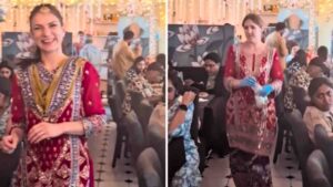 Slice Of India In Swiss Restaurant: Indian Waitresses In Traditional Attire Steal Hearts Online | Video Goes Viral