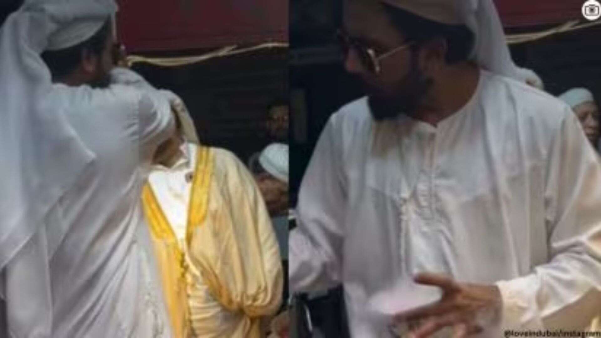 Viral: Street Food Vendor’s Emirati Attire Sparks Cultural Debate Online