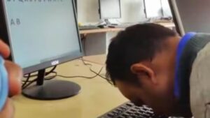 Watch: Indian-Origin Man Breaks His Own Record, Typed Alphabets With Nose In 25.66 Seconds