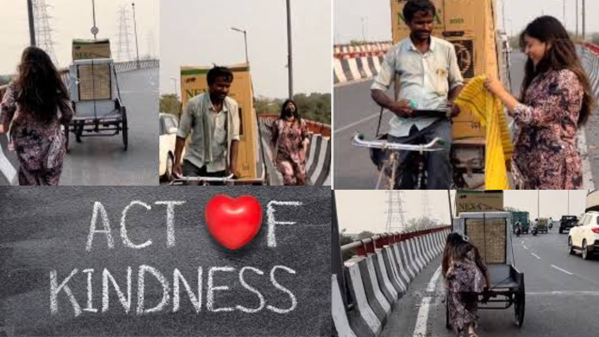 Woman’s Act Of Kindness Towards Rickshaw Puller Divides Internet: Viral Video