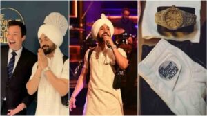 Diljit Dosanjh Wears Rs. 1.2 Crore Watch On The Jimmy Fallon Show