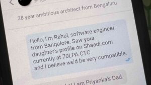 Bengaluru Techie’s ₹70 LPA Bid Shot Down On Shaadi.com