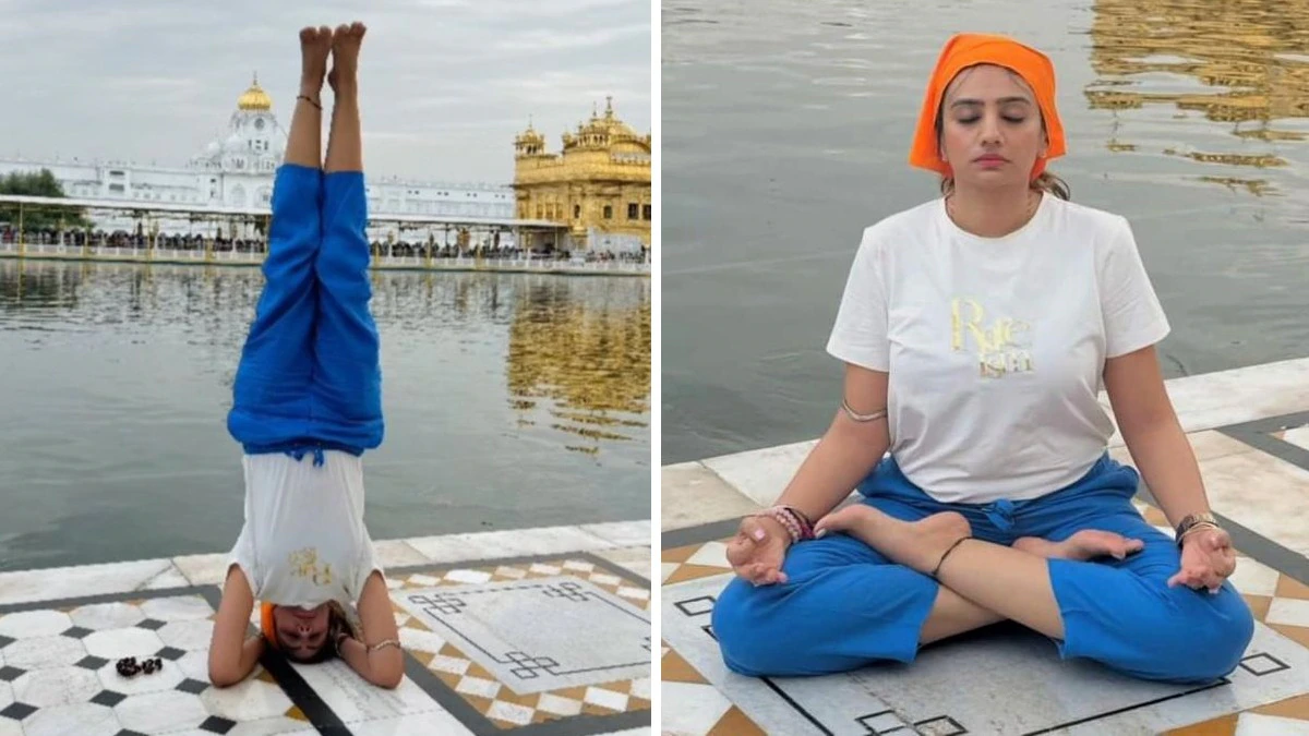 VIRAL: Legal Case Against This Influencer for Yoga Session in Golden Temple