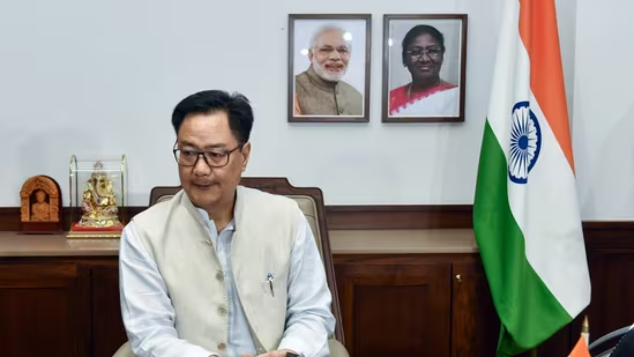 ‘Congress Spreading Lies’ Kiren Rijiju On Lok Sabha Pro-Tem Speaker Controversy