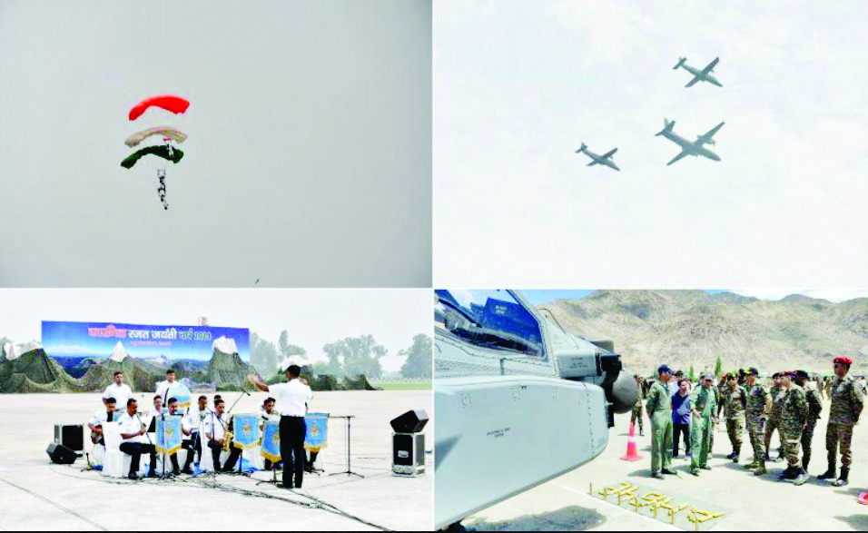 IAF commemorates 25th anniversary of Kargil Victory with spectacular celebrations