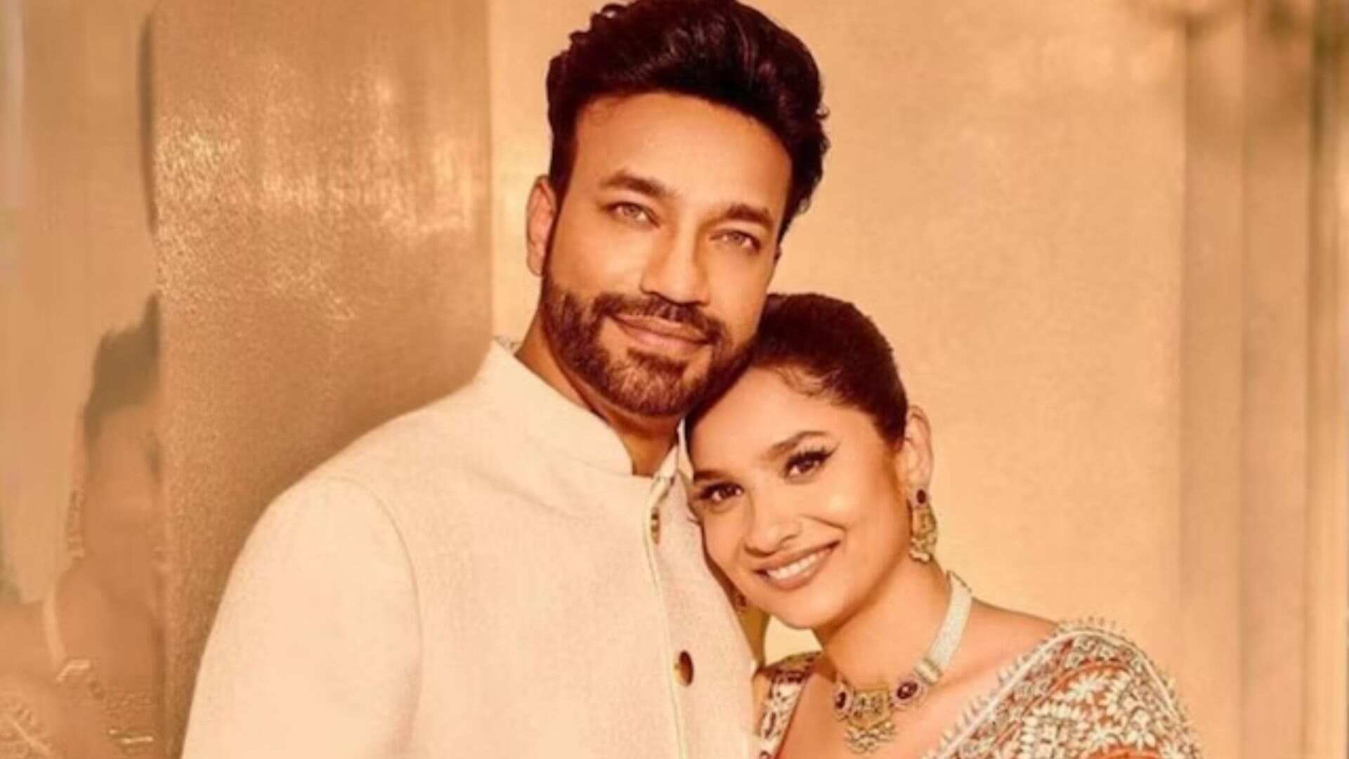 Ankita Lokhande With husband Vicky Jain