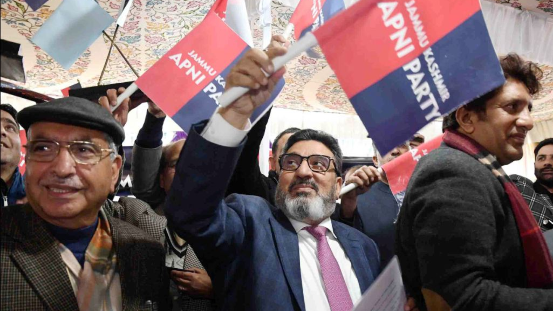 Apni Party Rallies In Srinagar, Calls For Statehood Restoration Prior Re-election