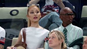 Paris Olympics 2024: Ariana Grande Embraces 1960s Glam In Retro Boatneck Dress | See Pics