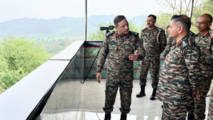 Army Chief Gen Upendra Dwivedi Reviews Security Situation Along LoC In Jammu And Kashmir