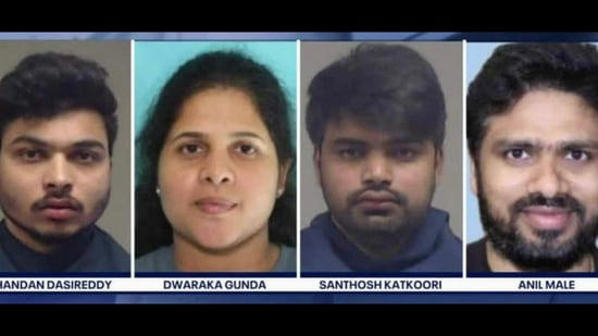 Four Indians Arrested in US for Human Trafficking (Photo Credit: Hindustan Times)