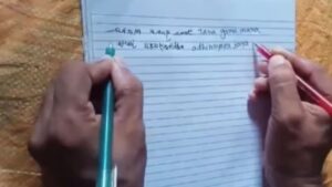 West Bengal’s Biplab Sheikh Masters 11 Writing Styles With Both Hands