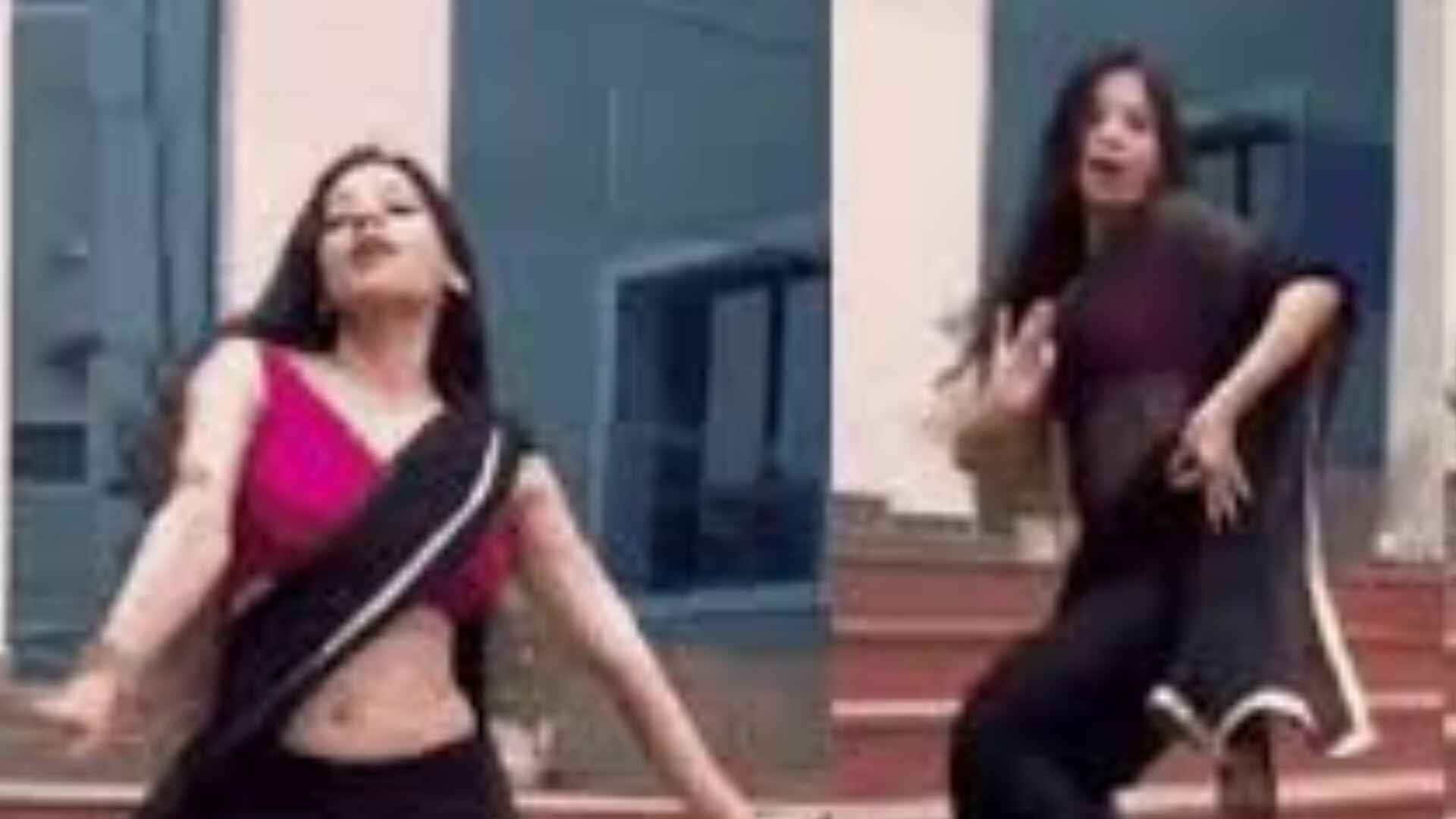 Gwalior Woman dances to Tip Tip Barsa in front of Collectorate (Photo Credits: Instagram)