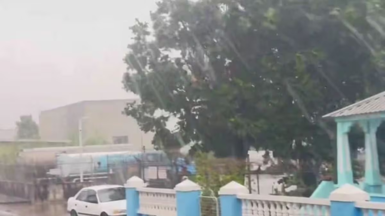 Hurricane Beryl Strands Indian Journalists In Barbados: Coverage from T20 WC Reporters – WATCH