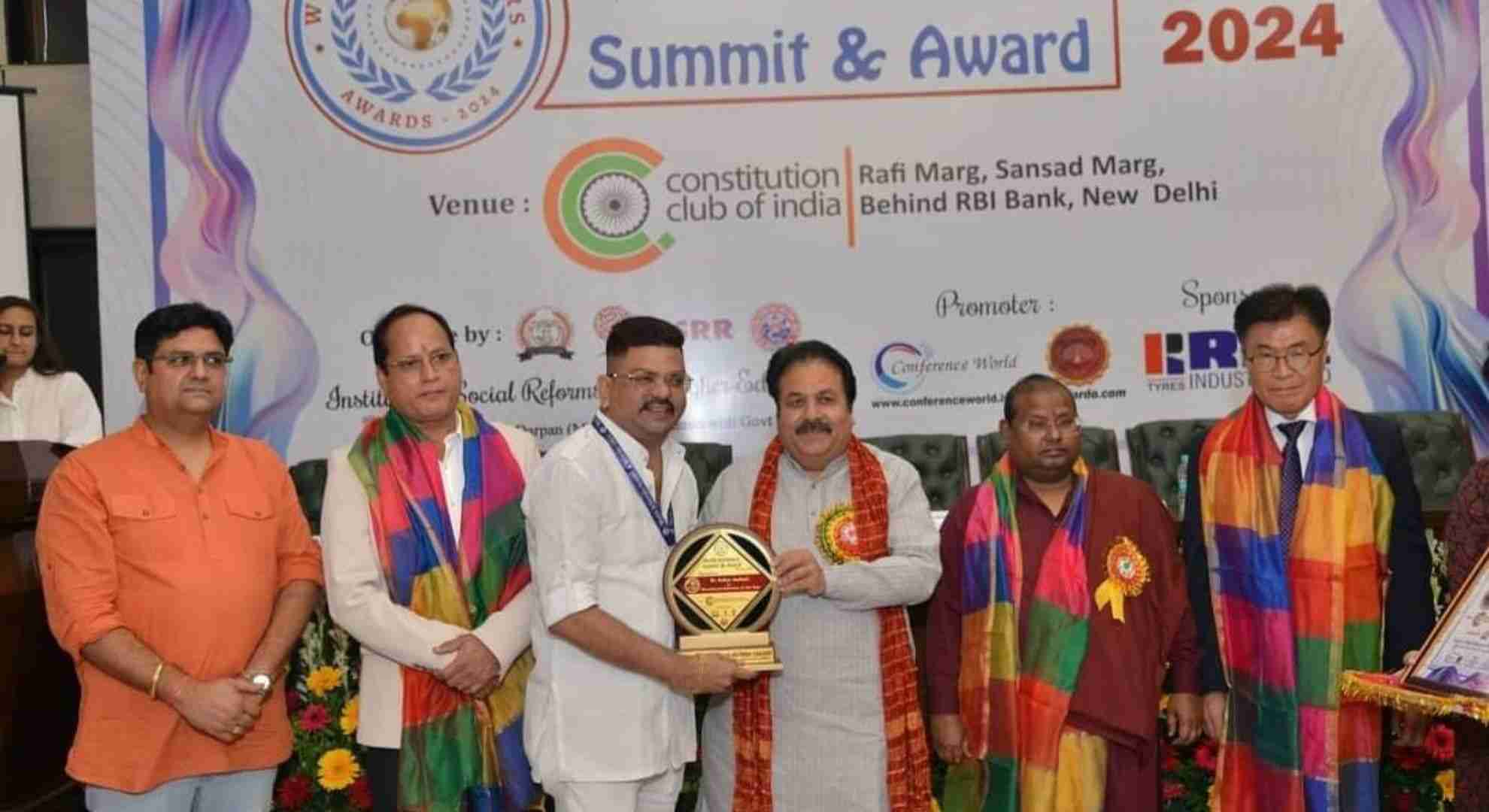 World Achievers Summit and Awards 2024: Celebrating Excellence At The Constitution Club Of India