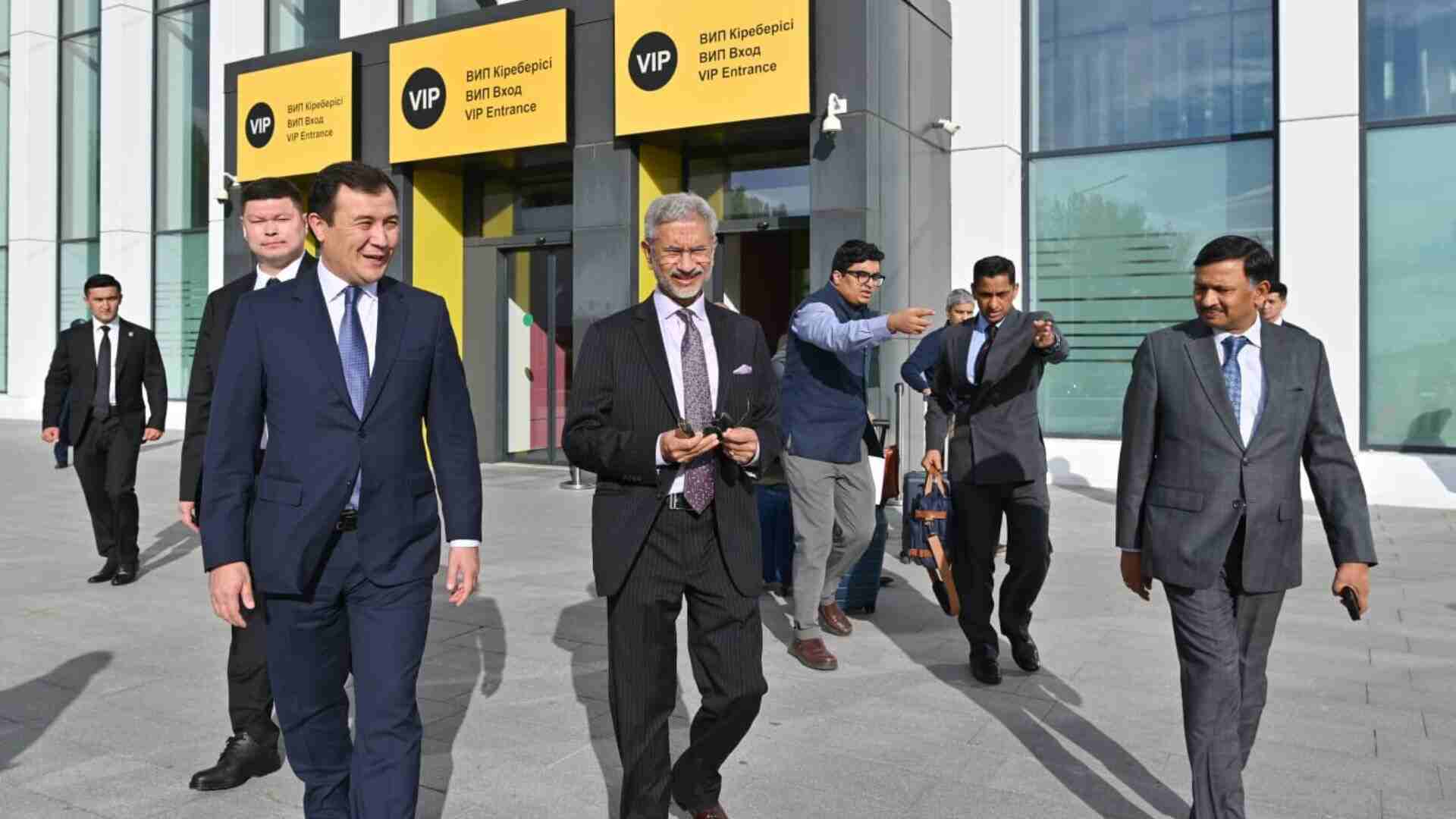 EAM Jaishankar reaches Kazakhstan to attend the SCO summit