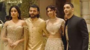 Watch: Actors Janhvi Kapoor, Khushi Kapoor, Shikhar Pahariya, Vedang Raina Arrive For ‘Shubh Aashirwad’ Ceremony