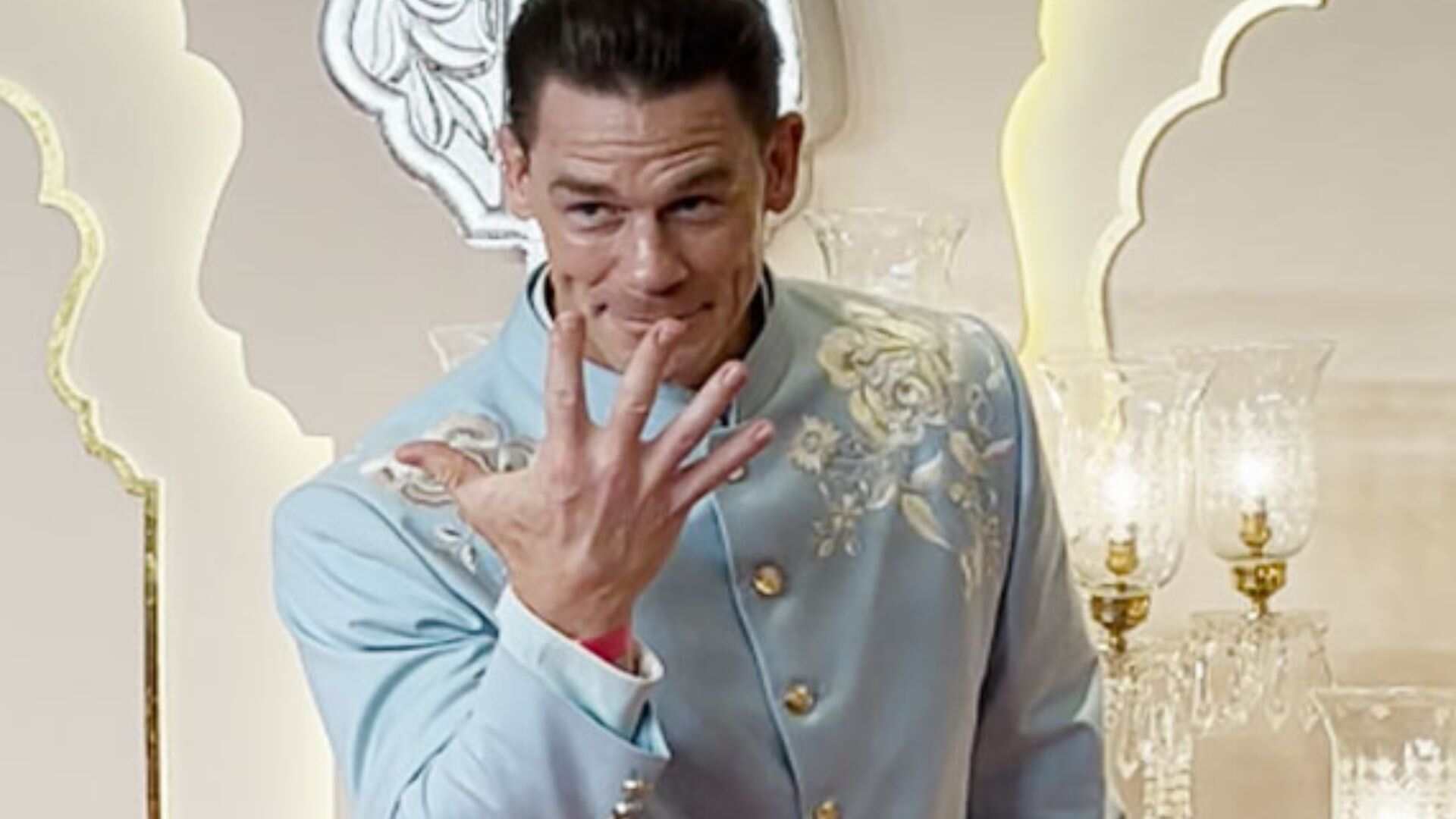 Anant-Radhika Wedding: WWE Champion & Actor John Cena Embraces Desi Look, Takes Picture With Signature ‘You Can’t See Me’ Pose