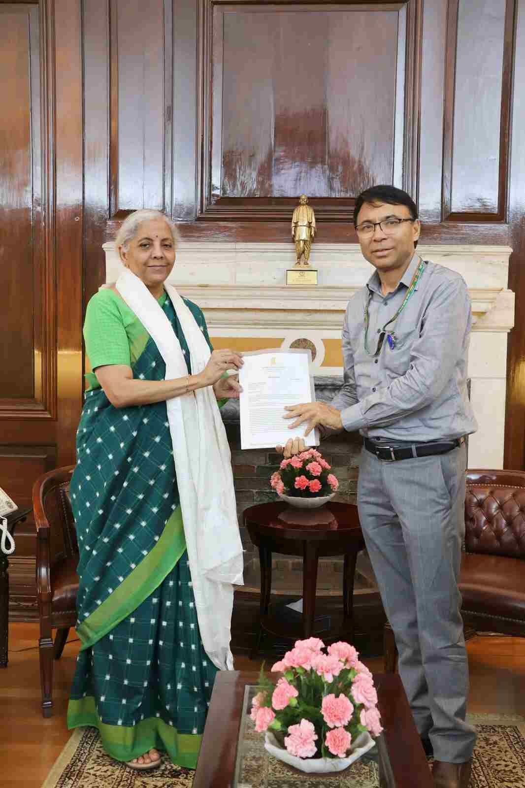 Ladakh MP Hanifa Jan Meets FM Sitharaman, Raises Several Issues Of Development