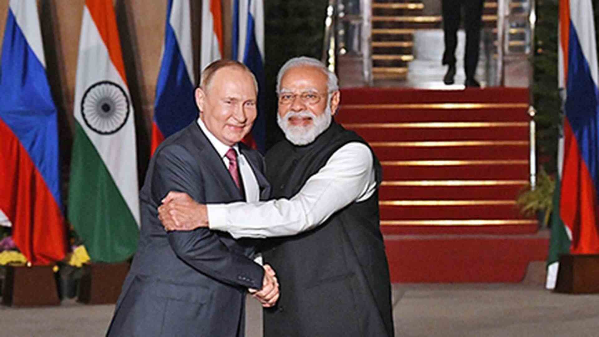 PM Modi & Russian President Vladimir Putin