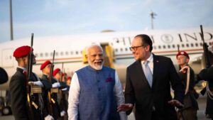 Austrian Foreign Minister Extends Warm Welcome To PM Modi In Vienna