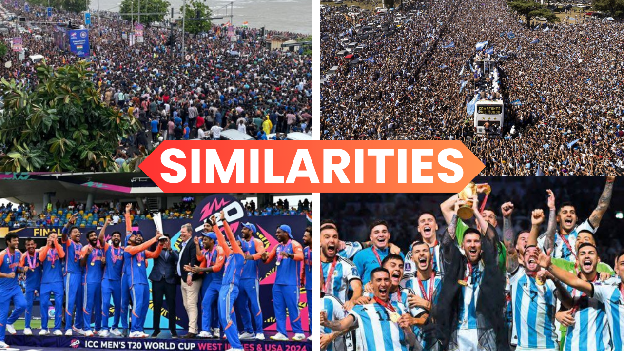 4 Similarities Between Argentina’s FIFA World Cup 2022 & India’s T20 World Cup 2024 Victory – Know Here