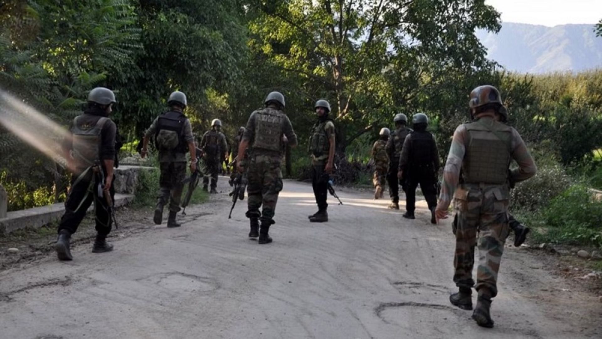 Security Forces Launch Search Operation In Poonch After Suspected Terrorist Sighting