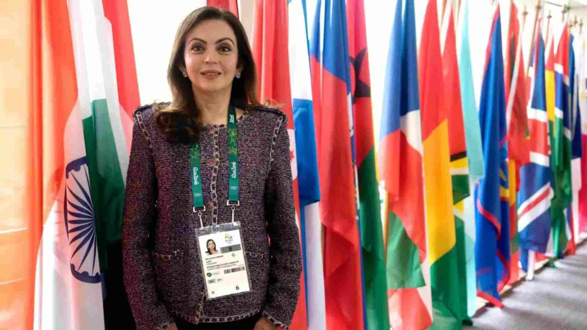 Nita Ambani Re-Elected To IOC, Makes Fashion Statement In ₹1.57 Lakh Chanel Blazer