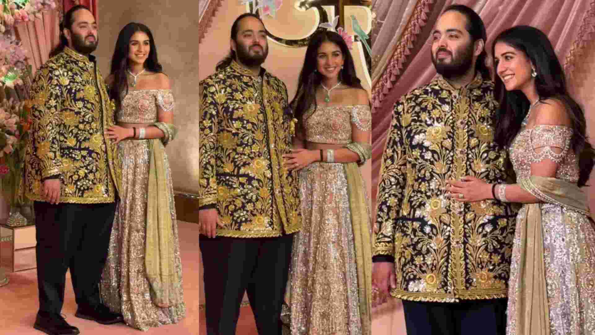 Anant Ambani’s Eye-Catching Tiger Brooch Sparkles At ‘Sangeet’ Ceremony