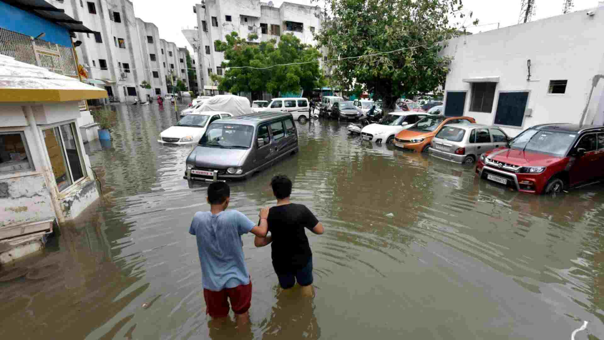 Gujarat Faces Severe Disruptions Due To Heavy Rainfall And Flooding