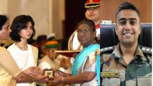 Widow of Siachen Hero Accepts Kirti Chakra