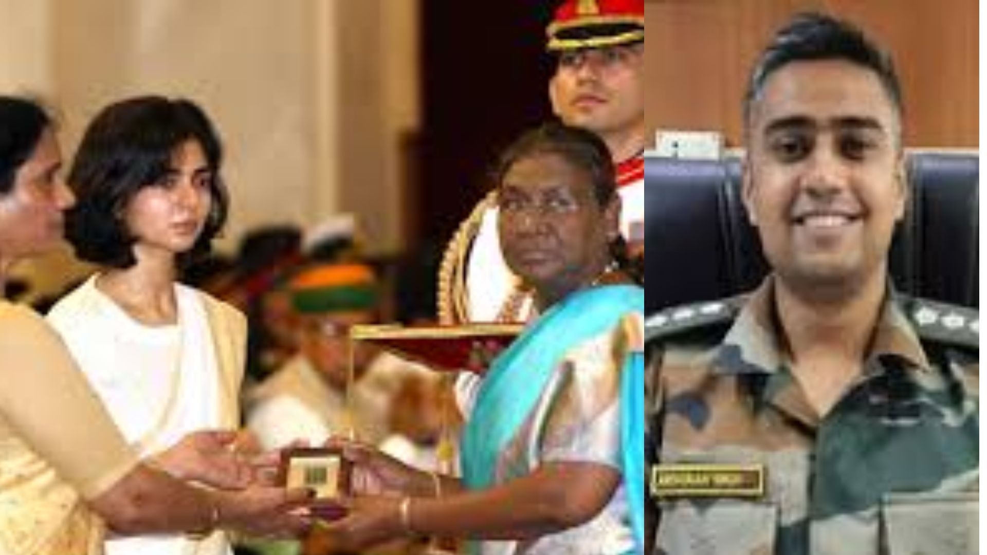 Widow of Siachen Hero Accepts Kirti Chakra