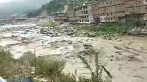 Flash Flood Closes Manali-Leh Highway In Himachal’s Kullu After Cloudburst