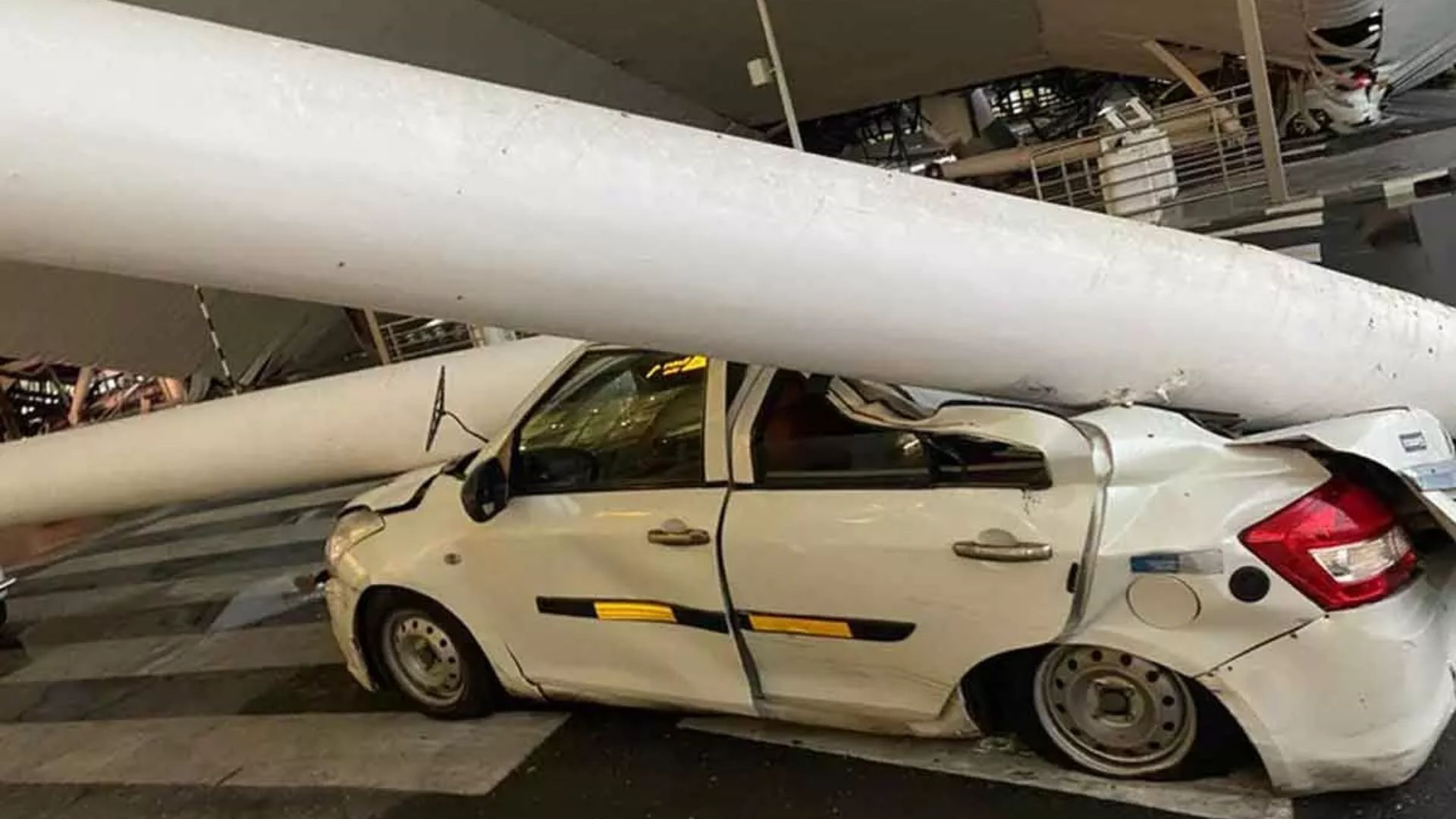 Taxi Driver Killed As Canopy Collapses At Delhi Airport; Probe Underway