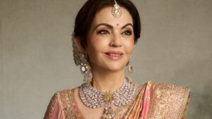 Nita Ambani Wears A Stunning 100-Carat Diamond On The Grand Wedding!