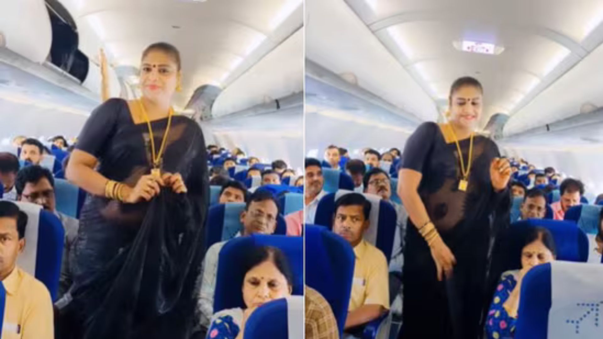 Viral: IndiGo Passenger’s In-Flight Dance Sparks Chatter On Social Media