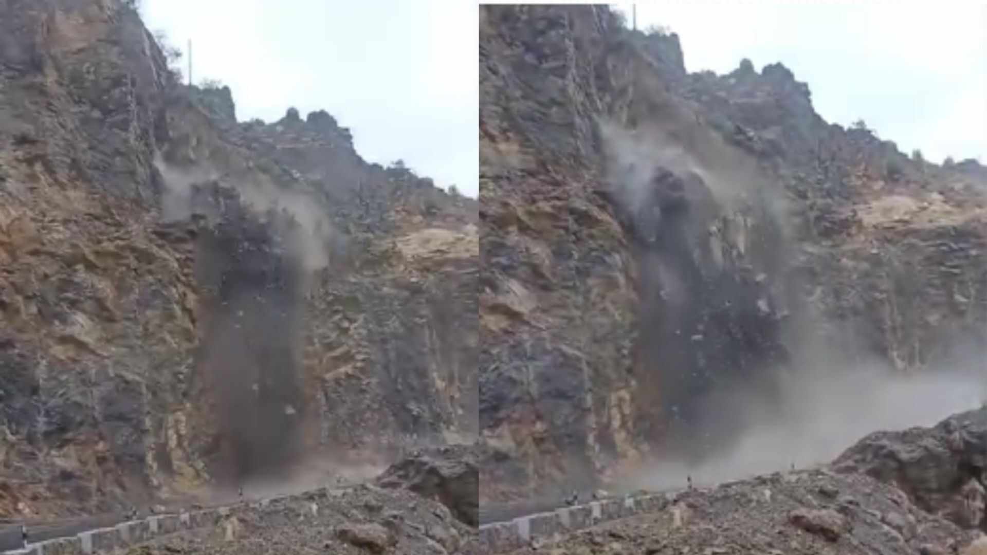 Shimla: Massive Landslide Blocks Himachal Pradesh Highway Amid Heavy Rains