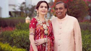 Mukesh Ambani, Nita Ambani Grace Mass Wedding Ahead of Son’s Marriage